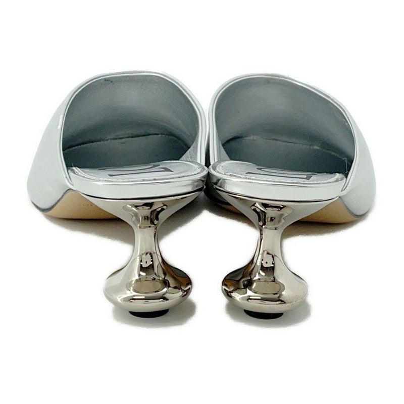 ロエベ ミュール トイ ミュール 45 ラミネートラムスキン LLST379X06 レディースサイズ38 LOEWE 靴