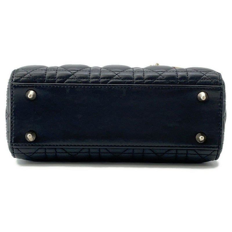 クリスチャン・ディオール ハンドバッグ マイレディディオール カナージュ M0538OCEA Christian Dior バッグ 2wayショルダー 黒