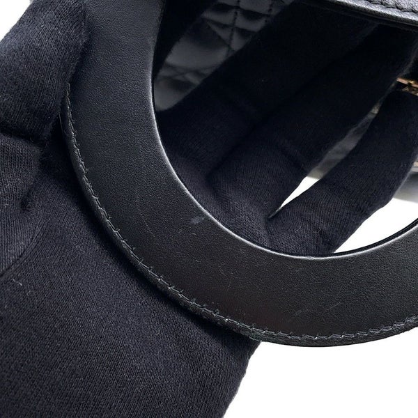 クリスチャン・ディオール ハンドバッグ マイレディディオール カナージュ M0538OCEA Christian Dior バッグ 2wayショルダー 黒