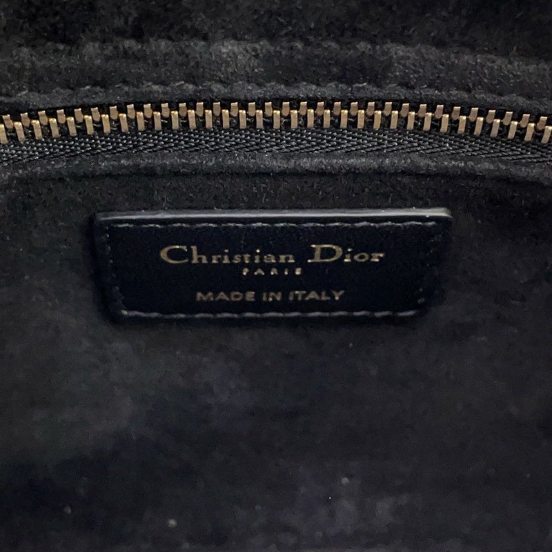 クリスチャン・ディオール ハンドバッグ マイレディディオール カナージュ M0538OCEA Christian Dior バッグ 2wayショルダー 黒