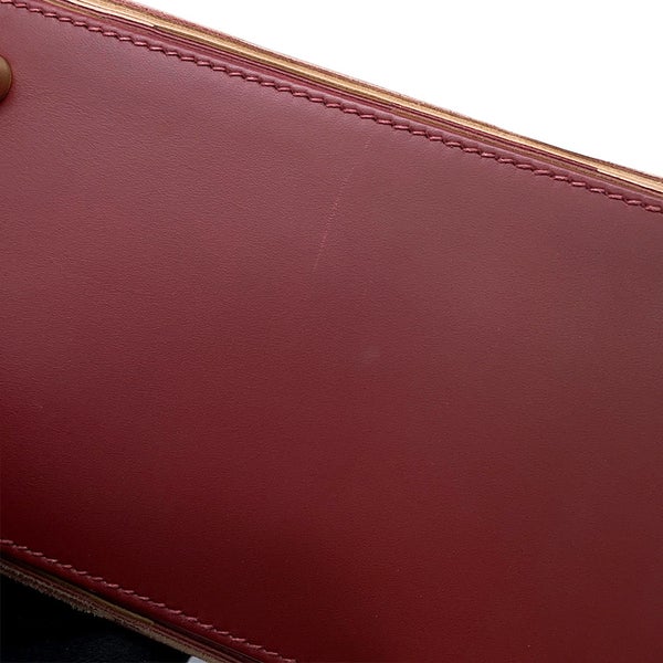 エルメス ハンドバッグ ケリー28 内縫い ルージュヴィフ/マルチカラー/ゴールド金具 ヴィブラート/ボックスカーフ □E刻印 ２way