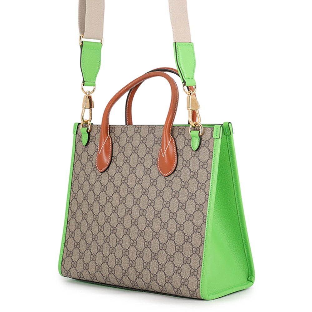 グッチ ハンドバッグ GGスプリーム PVC レザー 680956 GUCCI 2way
