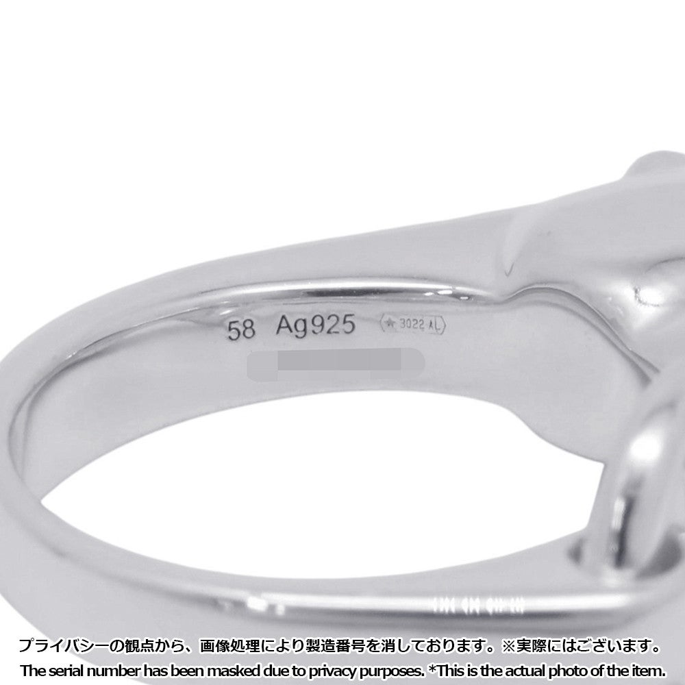 エルメス リング ギャロップ SV925シルバー リングサイズ58 HERMES