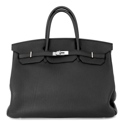 Hermès Birkin 40 Black Togo Palladium