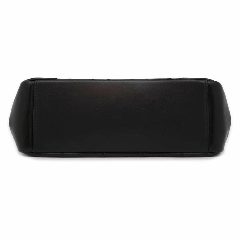 シャネル ハンドバッグ マトラッセ ココマーク トップハンドル レザー CHANEL 2wayチェーンショルダー 黒