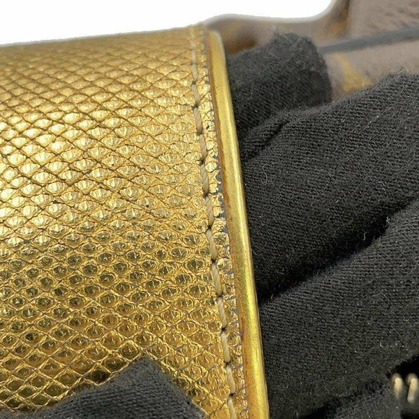 ルイヴィトン ハンドバッグ モノグラム・レオパード/ハラコ アデル M95284 2WAYショルダーバッグ 黒 ブラック