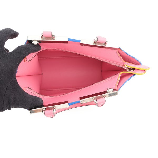 フェンディ ハンドバッグ ミニ トロワジュ―ル レザー 8BH333 FENDI 2wayショルダー