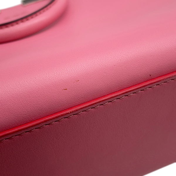 フェンディ ハンドバッグ ミニ トロワジュ―ル レザー 8BH333 FENDI 2wayショルダー