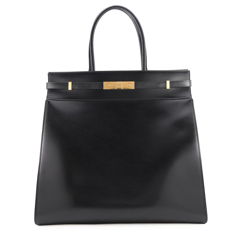 サンローランパリ トートバッグ マンハッタン N/S レザー 757302 SAINT LAURENT PARIS バッグ 黒