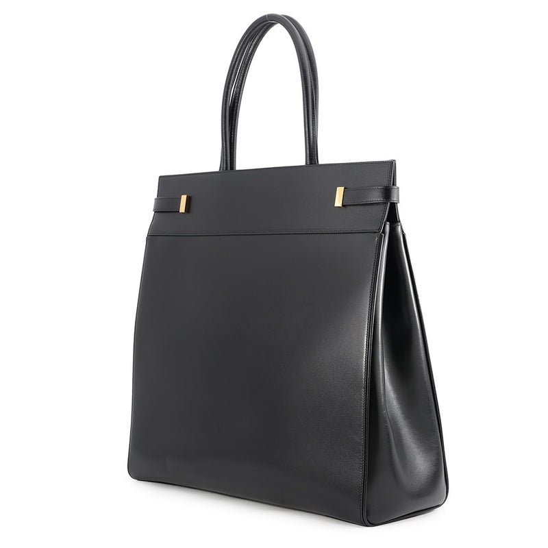 サンローランパリ トートバッグ マンハッタン N/S レザー 757302 SAINT LAURENT PARIS バッグ 黒