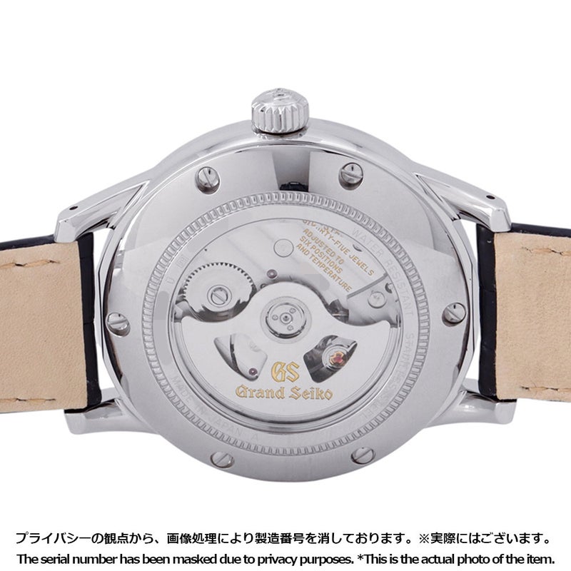 セイコー グランドセイコー エレガンス コレクション SBGM255 SEIKO 腕時計 白文字盤 雪雫