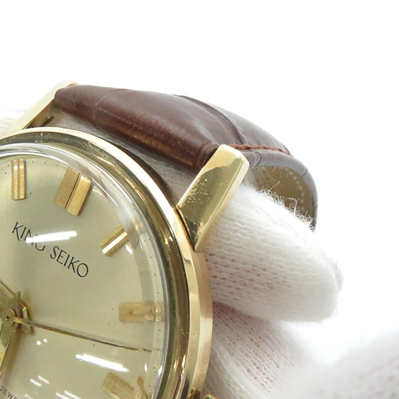 セイコー キングセイコー J14102E SEIKO 腕時計 ウォッチ ゴールド文字盤 ヴィンテージ