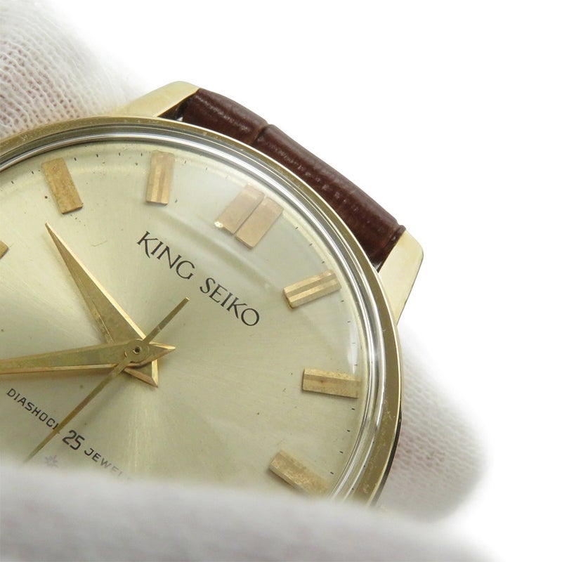 セイコー キングセイコー J14102E SEIKO 腕時計 ウォッチ ゴールド文字盤 ヴィンテージ