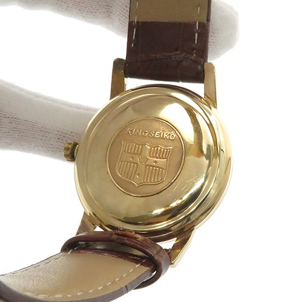 セイコー キングセイコー J14102E SEIKO 腕時計 ウォッチ ゴールド文字盤 ヴィンテージ