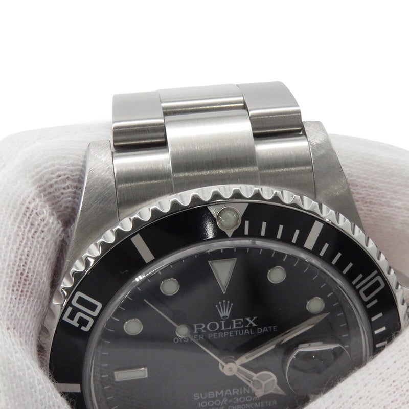 ロレックス サブマリーナ デイト M番 16610 ROLEX 腕時計 黒文字盤