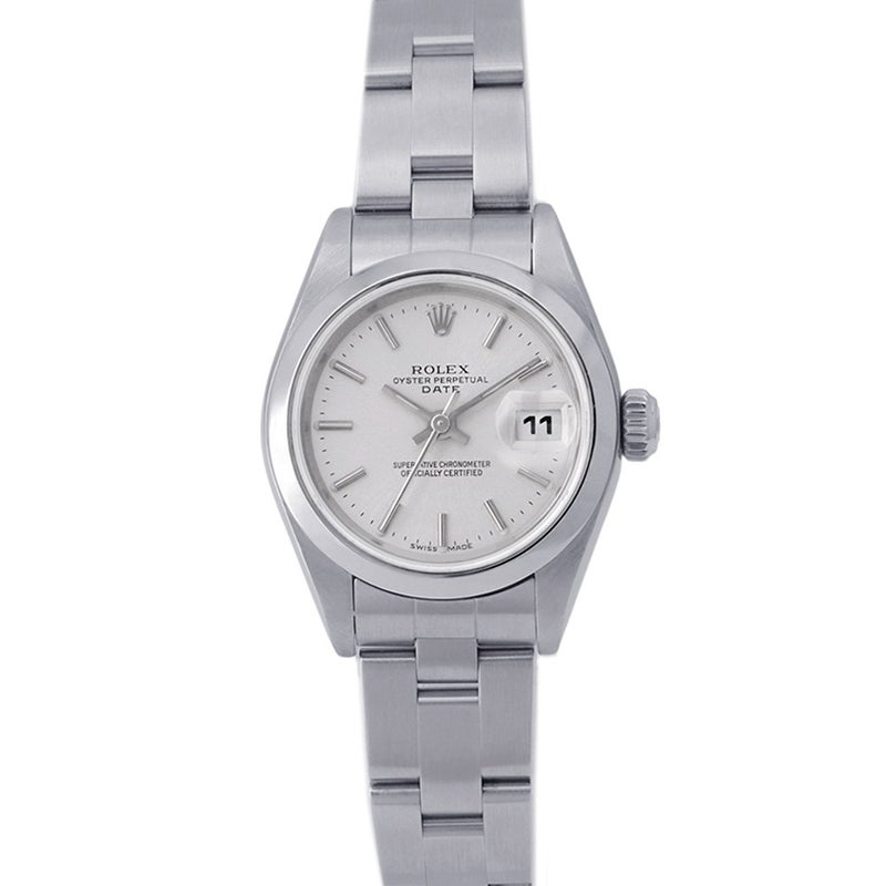 ロレックス オイスターパーペチュアル デイト Y番 277200 ROLEX 腕時計 シルバー文字盤 レディース