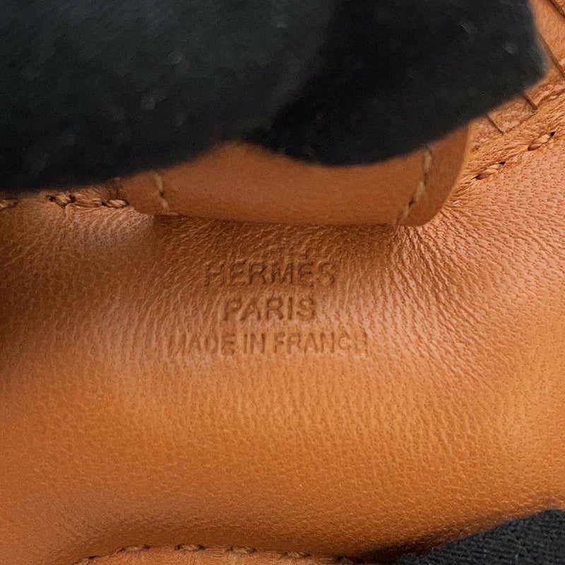 エルメス バッグチャーム ロデオ PM ゴールド ラムスキン B刻印 HERMES チャーム