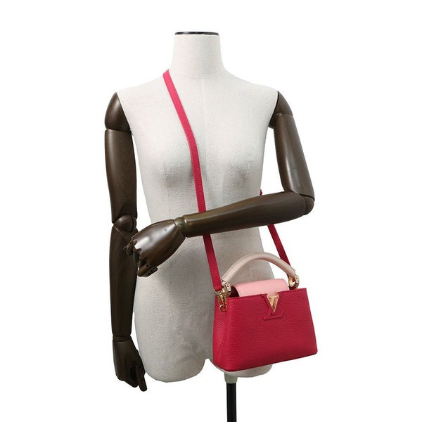 ルイヴィトン ハンドバッグ トリヨンレザー カプシーヌMINI M20845 2way