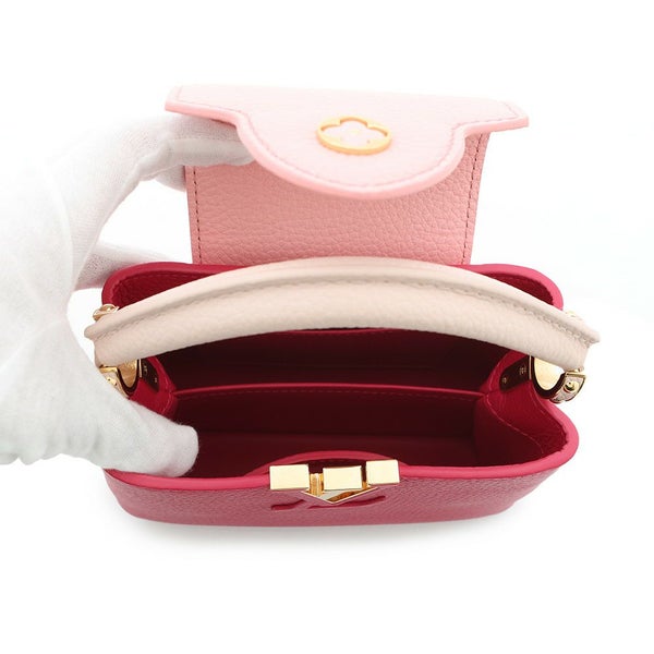 ルイヴィトン ハンドバッグ トリヨンレザー カプシーヌMINI M20845 2way