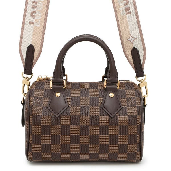 ルイヴィトン ハンドバッグ ダミエ・エベヌ スピーディ・バンドリエール20 N40489 LOUIS VUITTON 2way