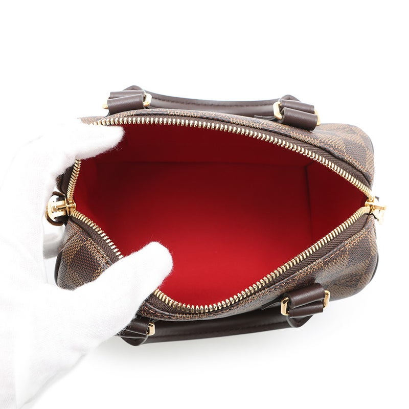ルイヴィトン ハンドバッグ ダミエ・エベヌ スピーディ・バンドリエール20 N40489 LOUIS VUITTON 2way