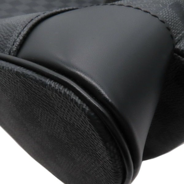 ルイヴィトン リュック ダミエ・グラフィット クリストファーMM N41379 LOUIS VUITTON ブラック 黒 バックパック