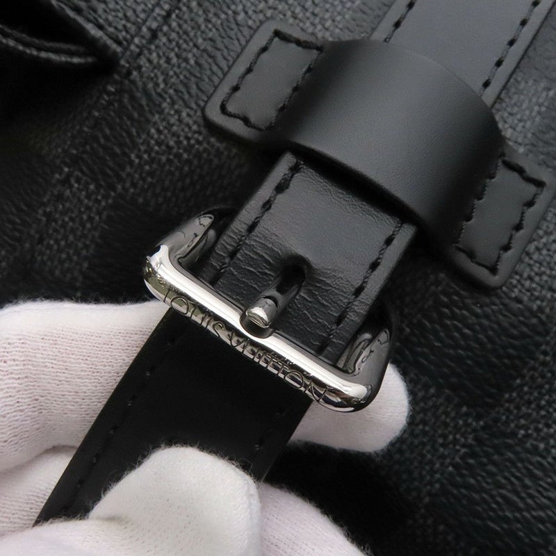 ルイヴィトン リュック ダミエ・グラフィット クリストファーMM N41379 LOUIS VUITTON ブラック 黒 バックパック