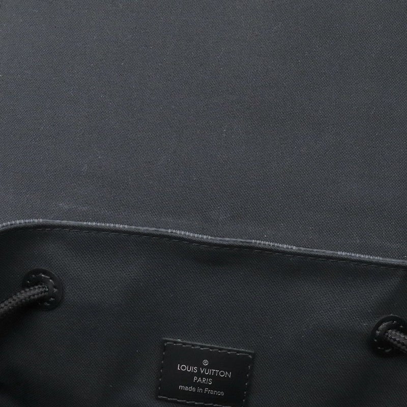 ルイヴィトン リュック ダミエ・グラフィット クリストファーMM N41379 LOUIS VUITTON ブラック 黒 バックパック