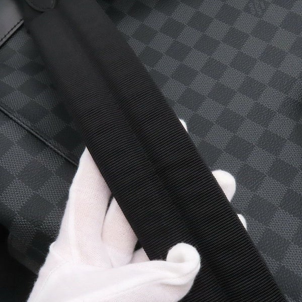 ルイヴィトン リュック ダミエ・グラフィット クリストファーMM N41379 LOUIS VUITTON ブラック 黒 バックパック