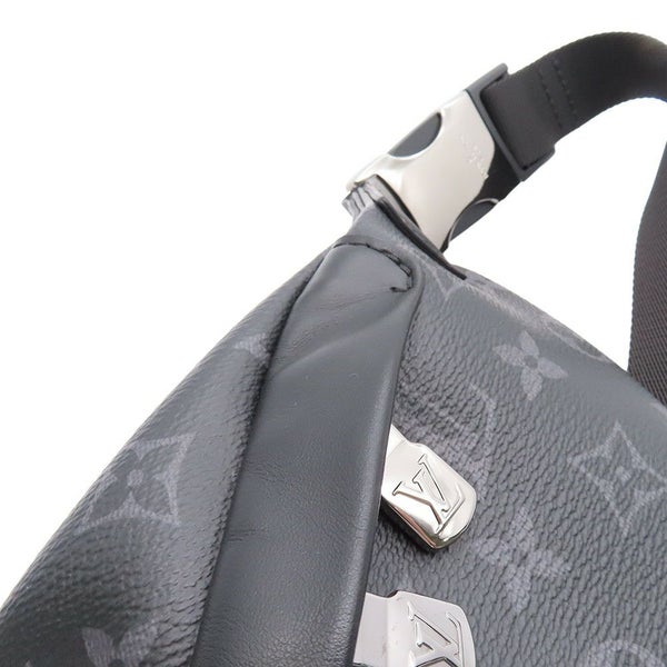 ルイヴィトン ボディバッグ モノグラム・エクリプス ディスカバリー・バムバッグ M44336 LOUIS VUITTON ブラック 黒