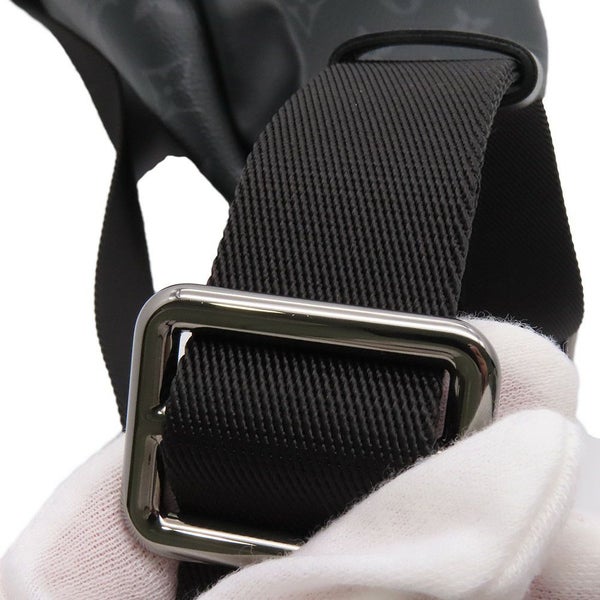 ルイヴィトン ボディバッグ モノグラム・エクリプス ディスカバリー・バムバッグ M44336 LOUIS VUITTON ブラック 黒