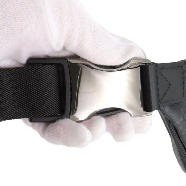 ルイヴィトン ボディバッグ モノグラム・エクリプス ディスカバリー・バムバッグ M44336 LOUIS VUITTON ブラック 黒