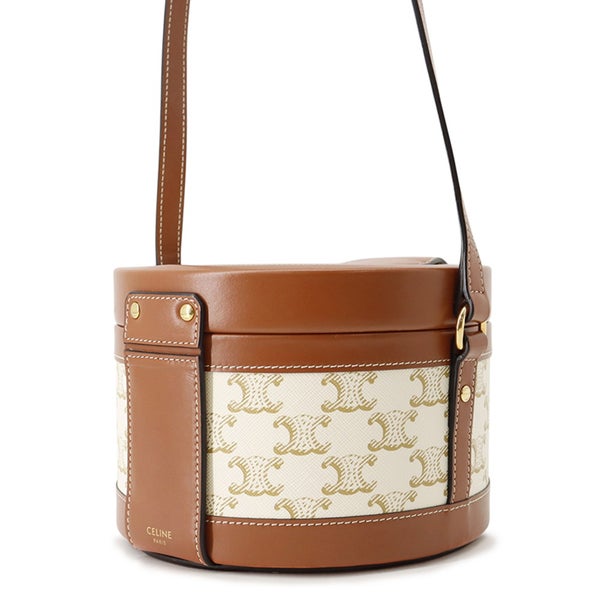 セリーヌ ショルダーバッグ トリオンフ タンブール ミディアム /レザー 195192 CELINE バッグ