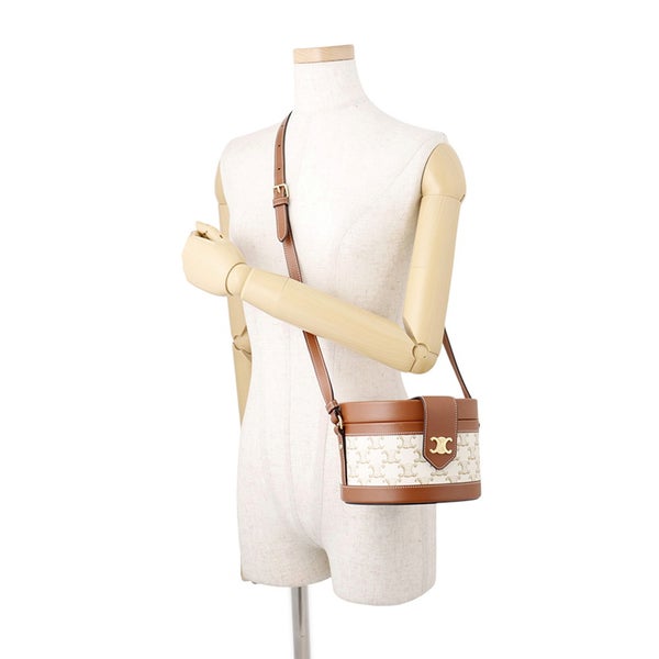 セリーヌ ショルダーバッグ トリオンフ タンブール ミディアム /レザー 195192 CELINE バッグ