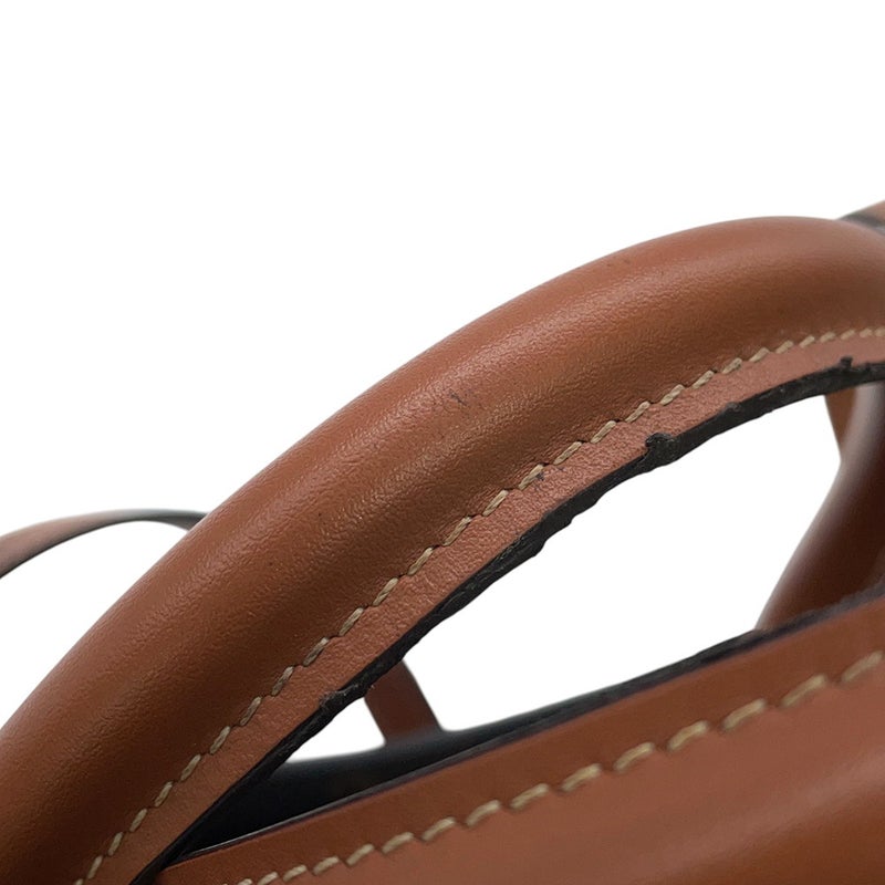 セリーヌ ハンドバッグ トリオンフ スモール バーティカル カバ PVC レザー 191542BZK CELINE 2wayショルダー