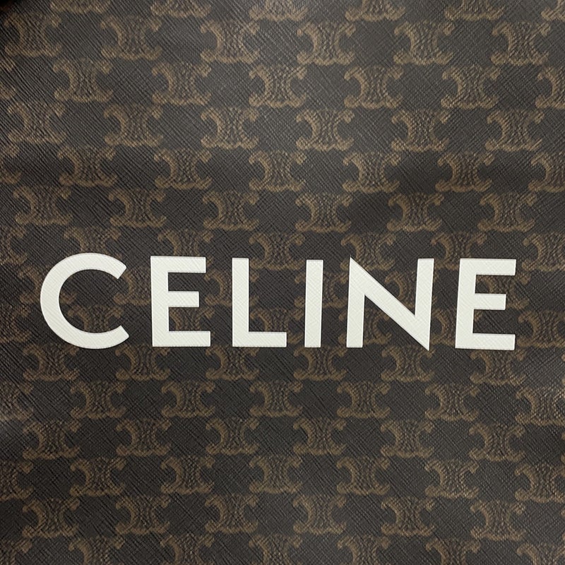 セリーヌ ハンドバッグ トリオンフ スモール バーティカル カバ PVC レザー 191542BZK CELINE 2wayショルダー