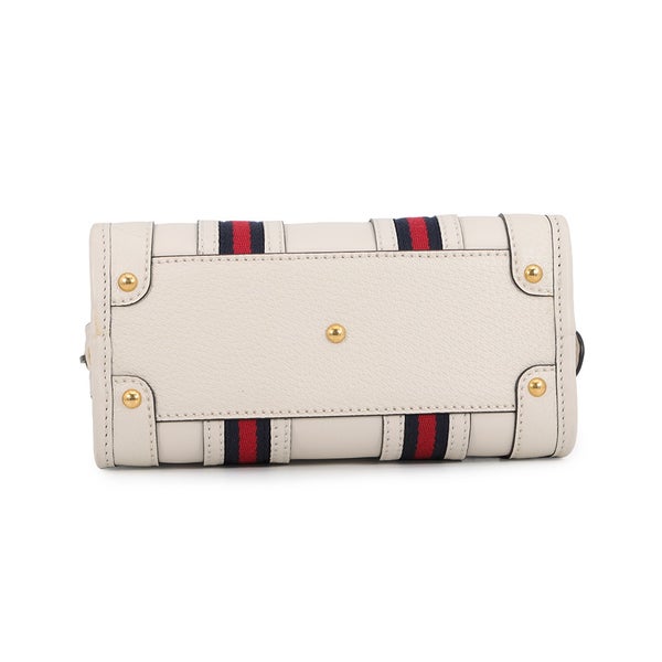 グッチ ハンドバッグ シェリーライン  レザー 715771 GUCCI ２wayショルダー 白