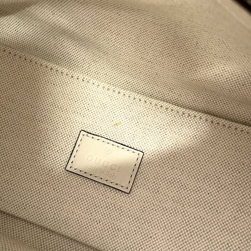 グッチ ハンドバッグ シェリーライン  レザー 715771 GUCCI ２wayショルダー 白