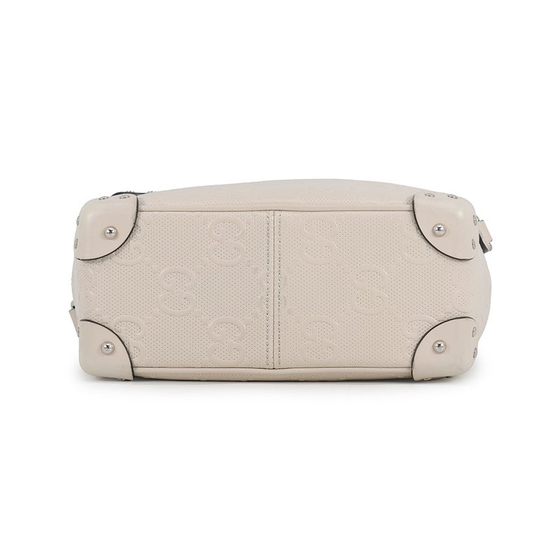 グッチ ショルダーバッグ GGエンボス レザー 626363 GUCCI バッグ 白