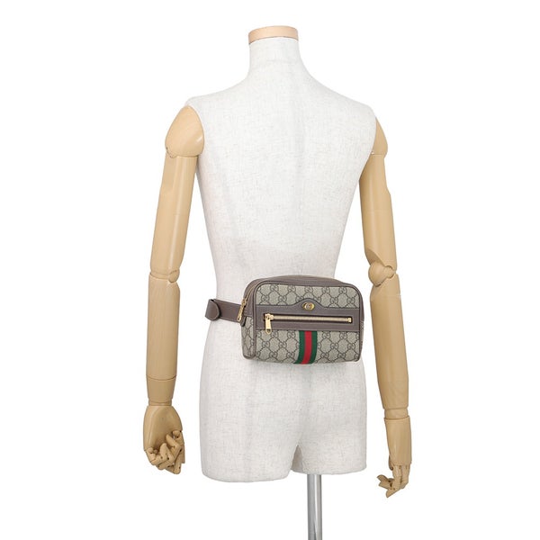 グッチ ウエストバッグ GGスプリーム オフィディア 517076 GUCCI ベルトバッグ バッグ ウエストポーチ