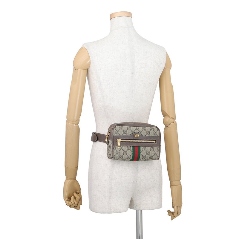 グッチ ウエストバッグ GGスプリーム オフィディア 517076 GUCCI ベルトバッグ バッグ ウエストポーチ