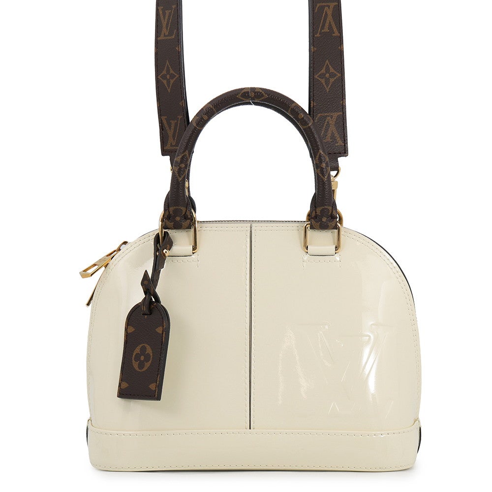 LOUIS VUITTON ハンドバッグ アルマ モノグラム ルイヴィトン ハンドバッグ モノグラム・ヴェルニ アルマBB M51904