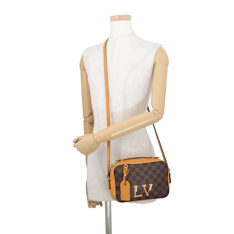 ルイヴィトン ショルダーポーチ ダミエ・エベヌ サンタモニカ N40178 LOUIS VUITTON