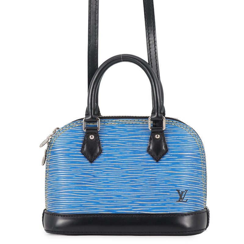 ルイヴィトン ハンドバッグ エピ・デニム アルマ ナノ M41578 LOUIS VUITTON ヴィトン バッグ