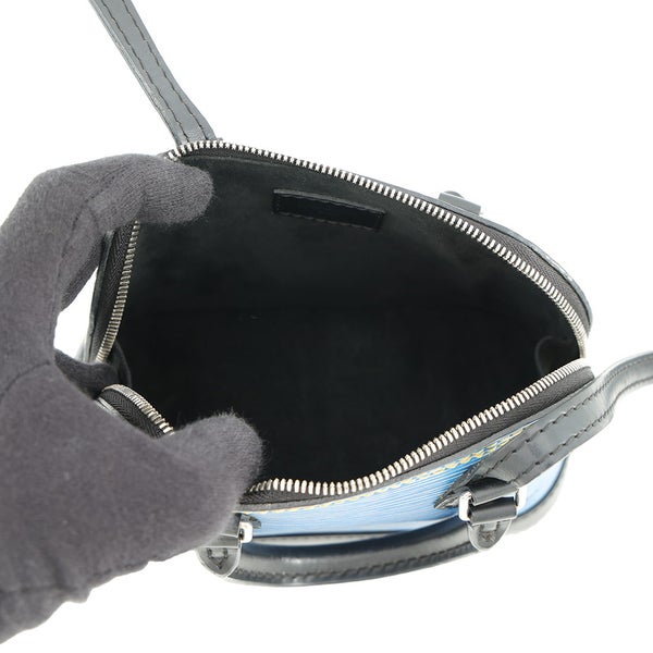 ルイヴィトン ハンドバッグ エピ・デニム アルマ ナノ M41578 LOUIS VUITTON ヴィトン バッグ