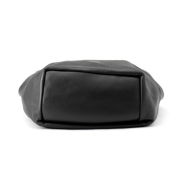 ロエベ ショルダーバッグ スクイーズバッグ ミディアム メローナパラム A914Q37X01 LOEWE 2way 黒