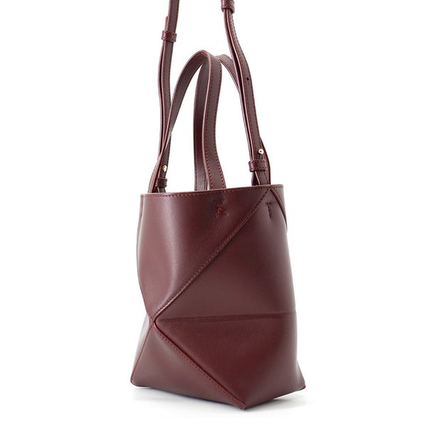 ロエベ トートバッグ パズルフォルド トート ミニ シャイニーカーフレザー A657V25X01 LOEWE 2way