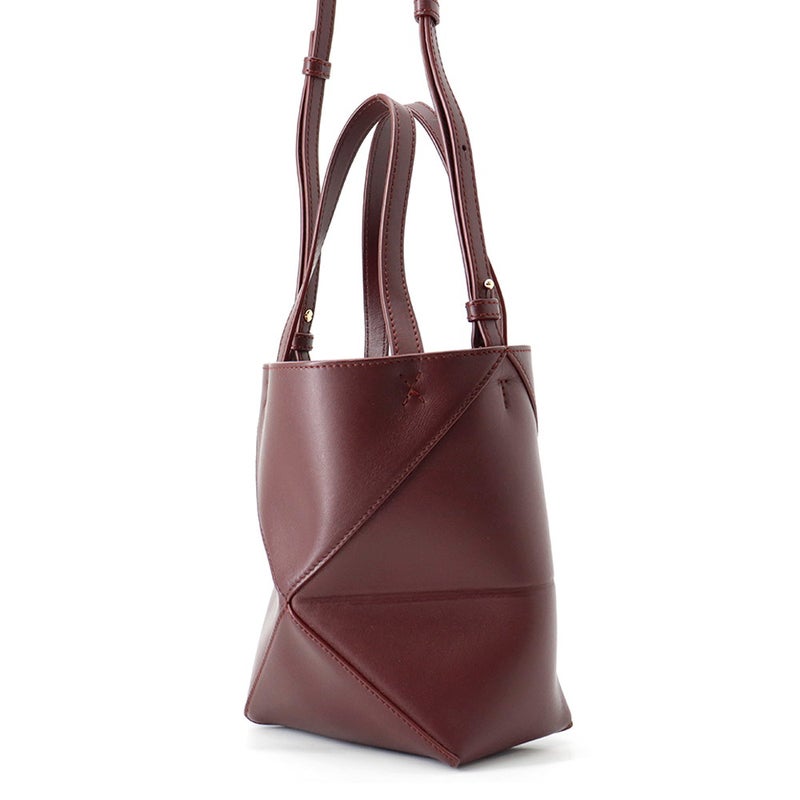 ロエベ トートバッグ パズルフォルド トート ミニ シャイニーカーフレザー A657V25X01 LOEWE 2way