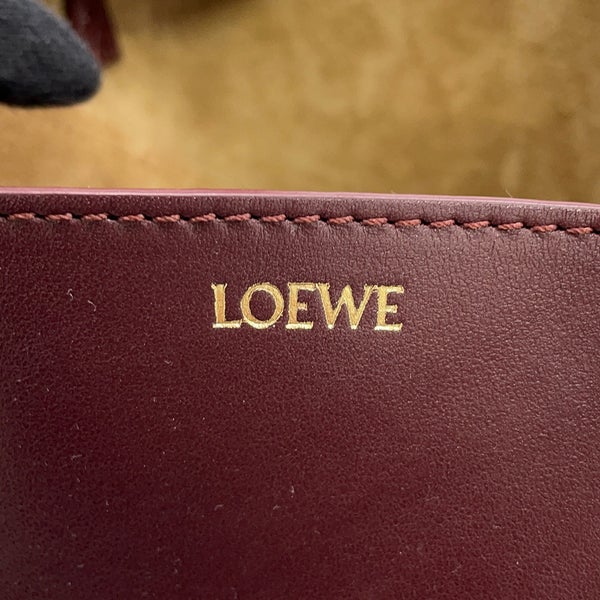 ロエベ トートバッグ パズルフォルド トート ミニ シャイニーカーフレザー A657V25X01 LOEWE 2way