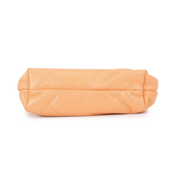 シャネル ハンドバッグ CHANEL22 ミニ ココマーク シャイニーカーフレザー AS3980 CHANEL 2wayショルダー